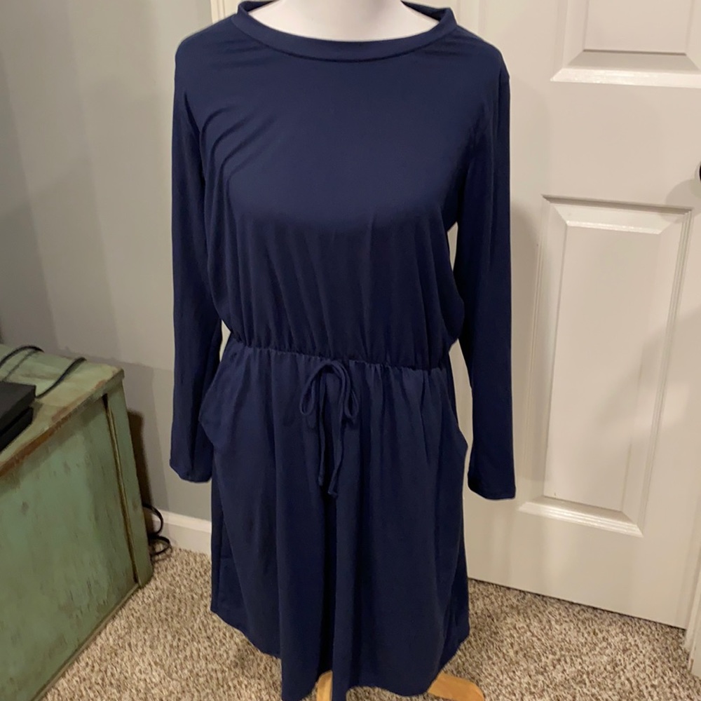 Navy dress
